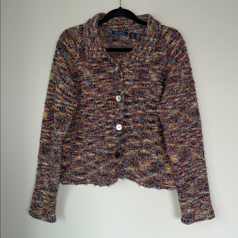 Y2K Wind River Colorful Chunky Sweater